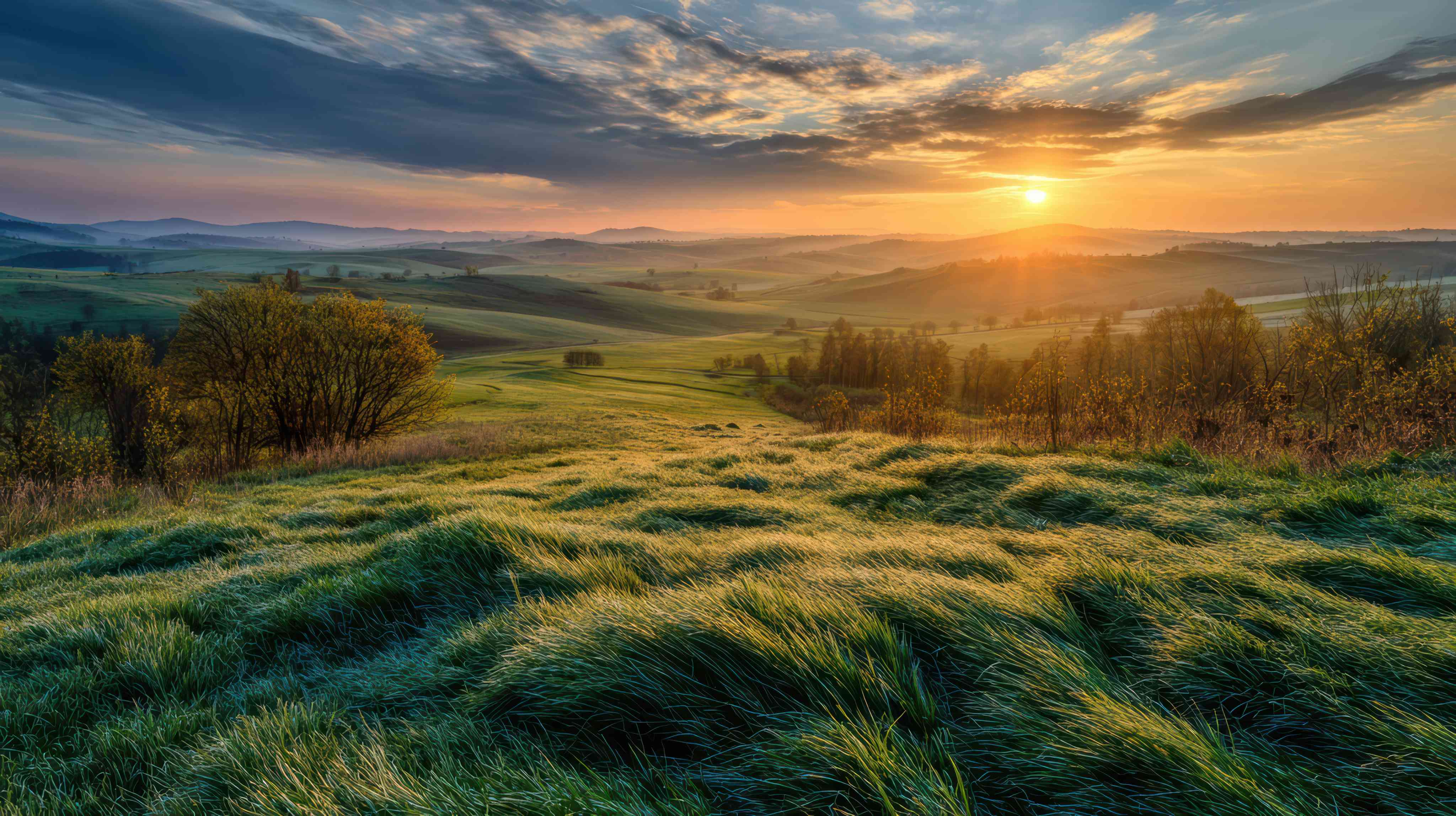 Farm landscape